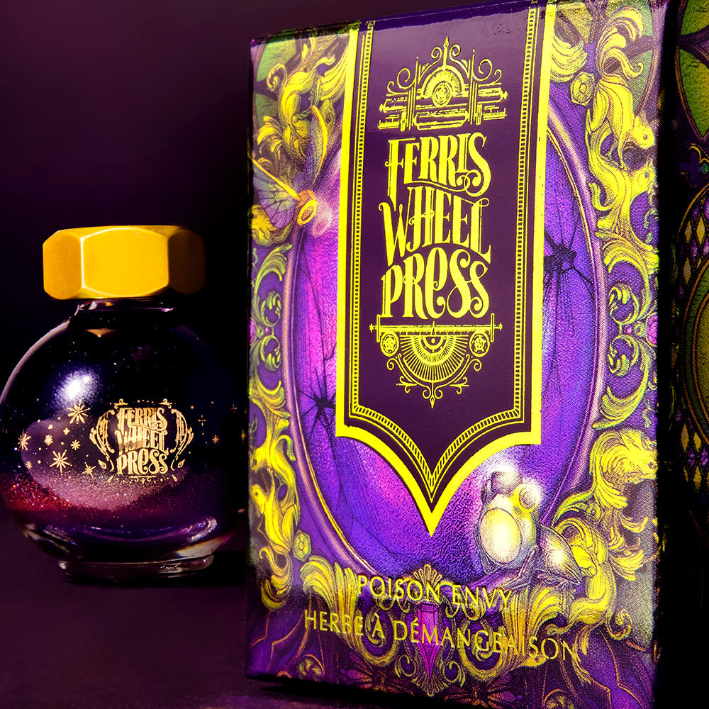 【20ml】Ferris Wheel Press Poison Envy フェリス インク 【当店オススメ】ギフト 誕生日【売れ筋】 プレゼント ラメ シマー ...