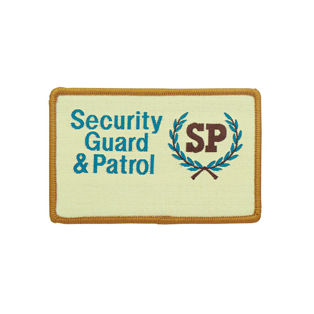 G-best(警備用品)【S202】ワッペン 織マーク