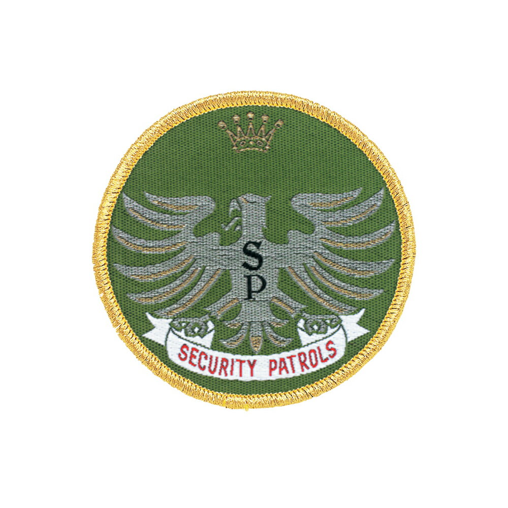 G-best(警備用品)【S206】ワッペン 織マーク