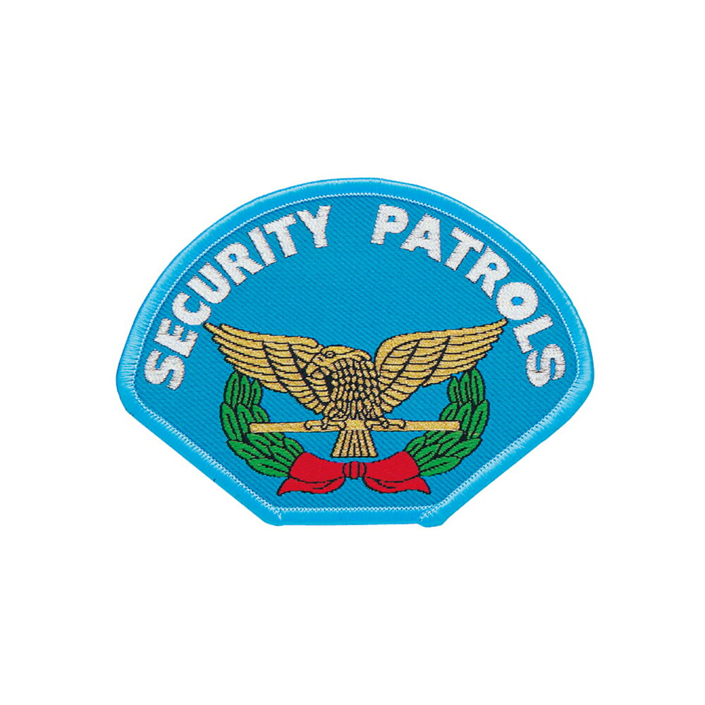 G-best(警備用品)【S209】ワッペン 織マーク