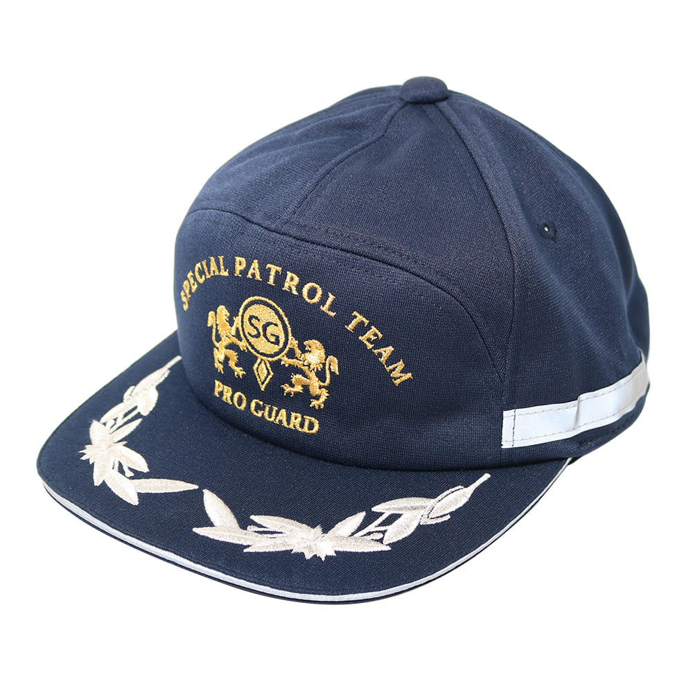 G-best(警備用品)【S407】アポロキャップHB(反射付) 紺