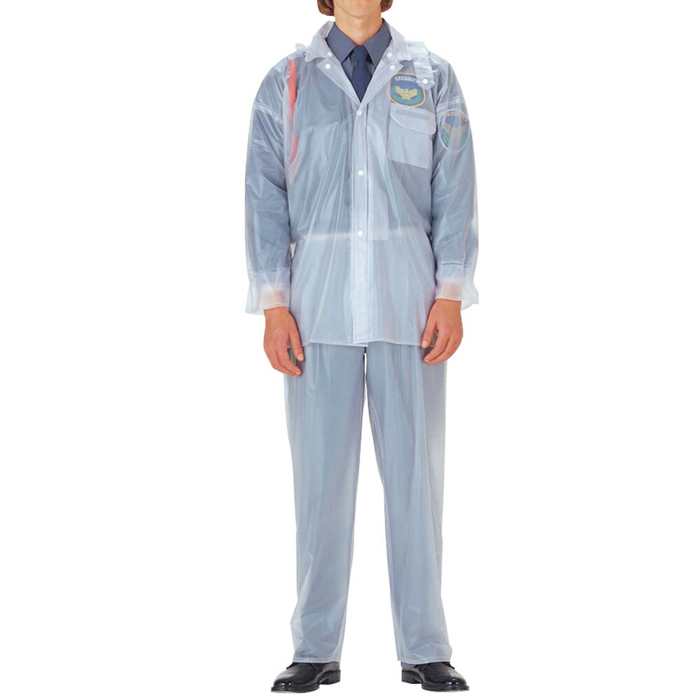 G-best(警備用品)【S417】クリアコート(上下組)