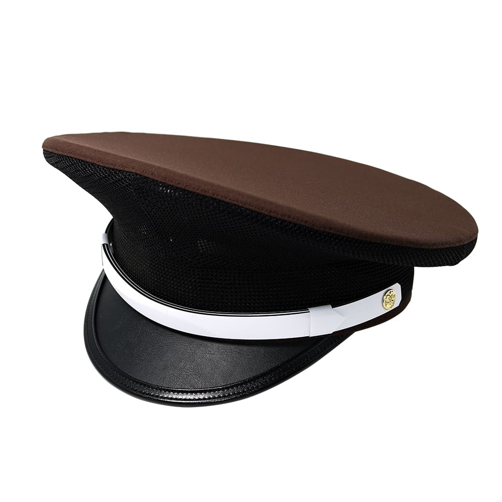 G-best(警備用品)【S435】メッシュ制帽 茶