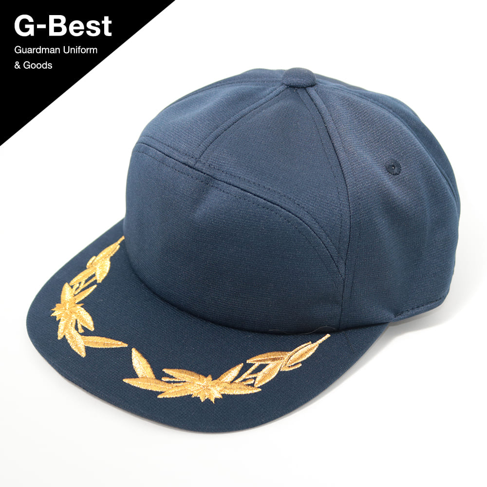 K-ユニフォームのG-best（警備用品）【S445】アポロキャップ　紺｜アングル2
