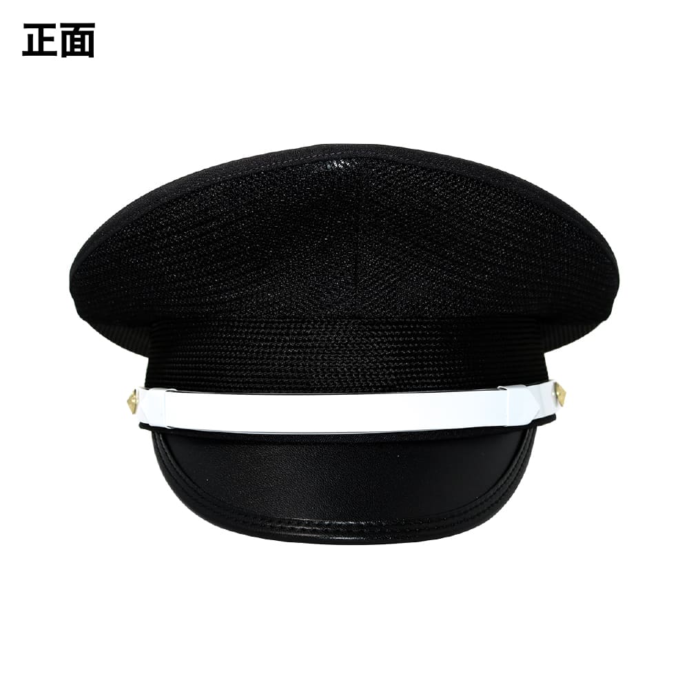 G-best（警備用品）【S471】メッシュ制帽　黒