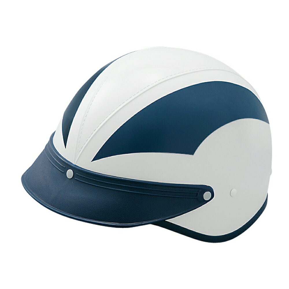 G-best(警備用品)【S526】ヘルメットRG-BA 白/紺