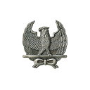 G-best(警備用品)【S551】帽章 丸ワシ・銀