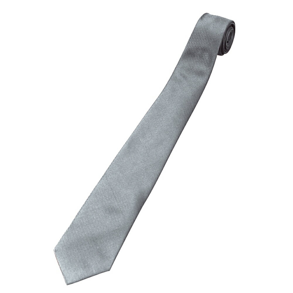 G-best(警備用品)【S592】高級ネクタイ シルバー