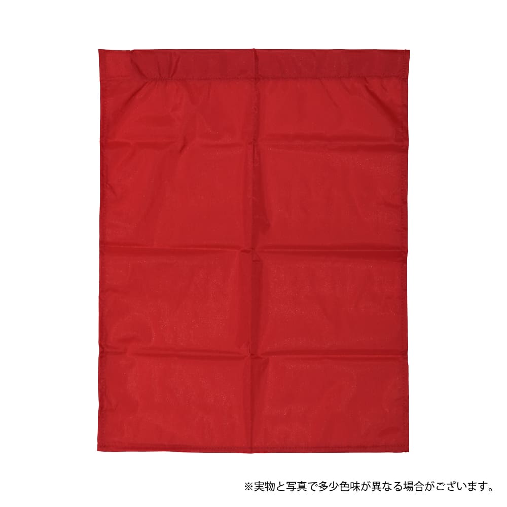 G-best(警備用品)【S827H】赤手旗 タフタ30×40cm