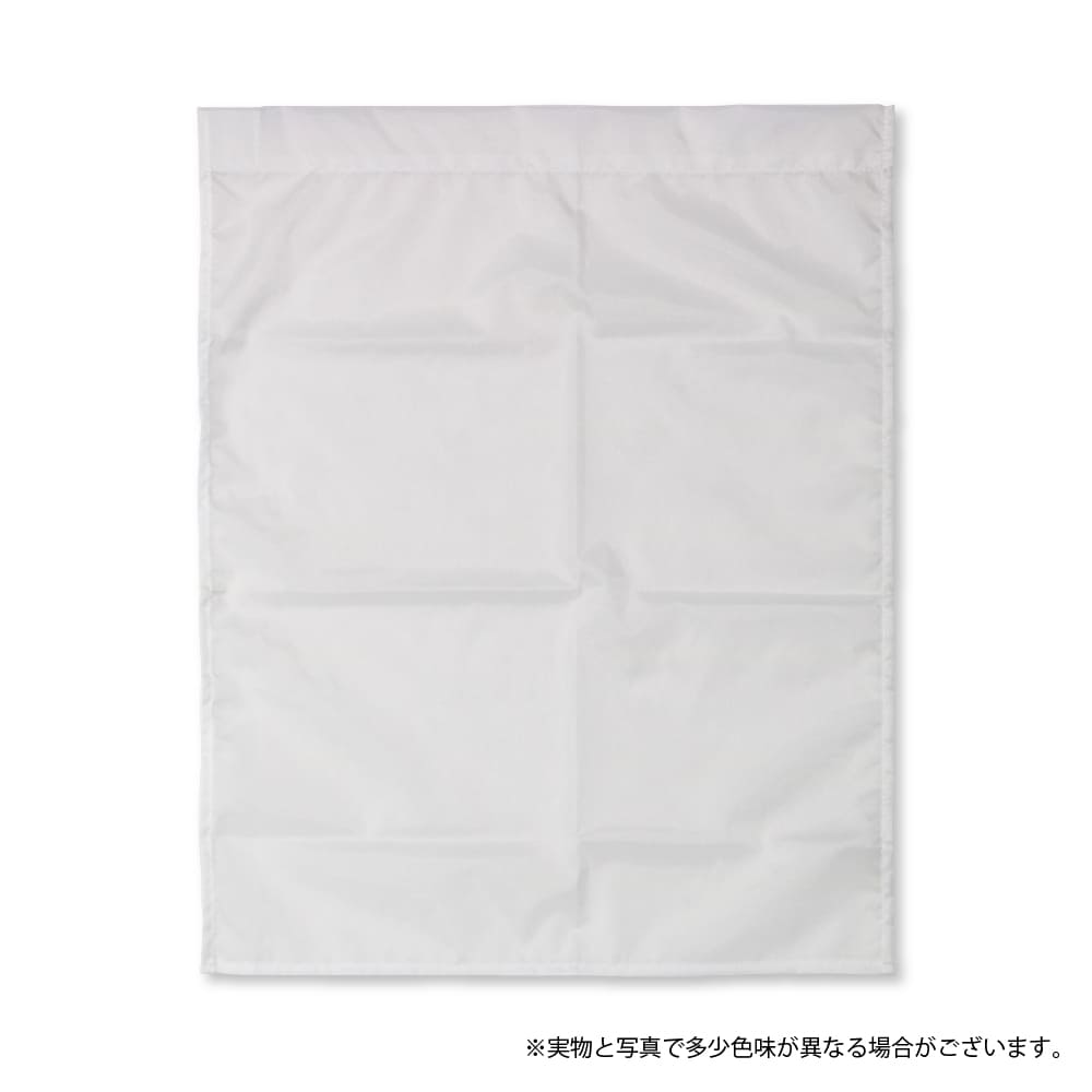 G-best(警備用品)【S828H】白手旗 タフタ30×40cm