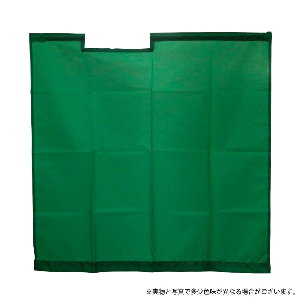 G-best（警備用品）【S838H】緑手旗　タフタ70×70cm