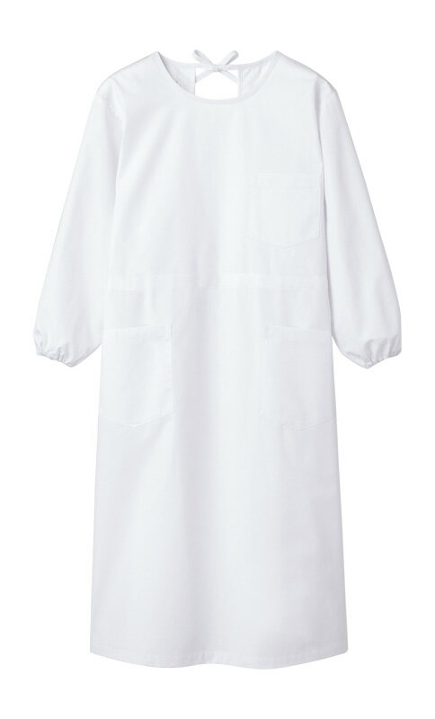 予防衣（長袖） 女性白衣 医療 エプ