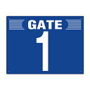 ユニット(UNIT)【305-300】ゲート表示板 GATE 1 ヨコ