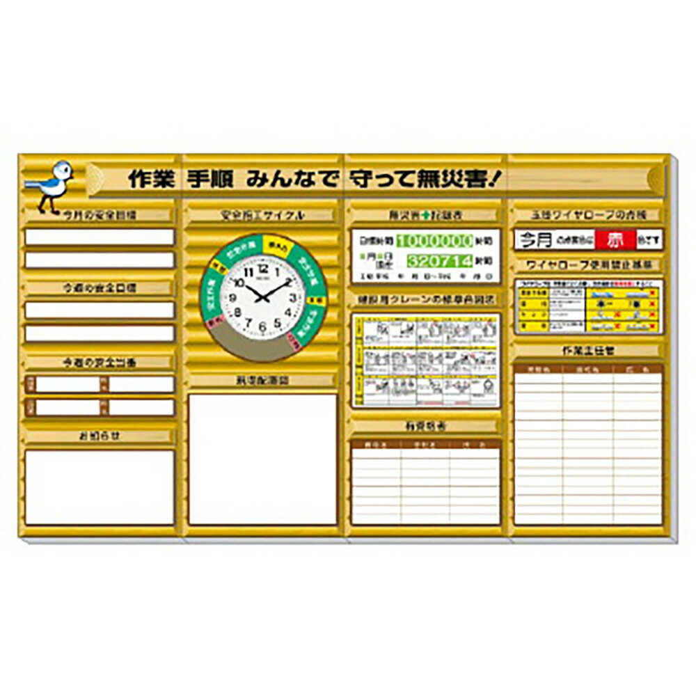 乐天商城 - ユニット(UNIT)【313-901｝A】◎安全掲示板　（大）　ログハウスタイプ