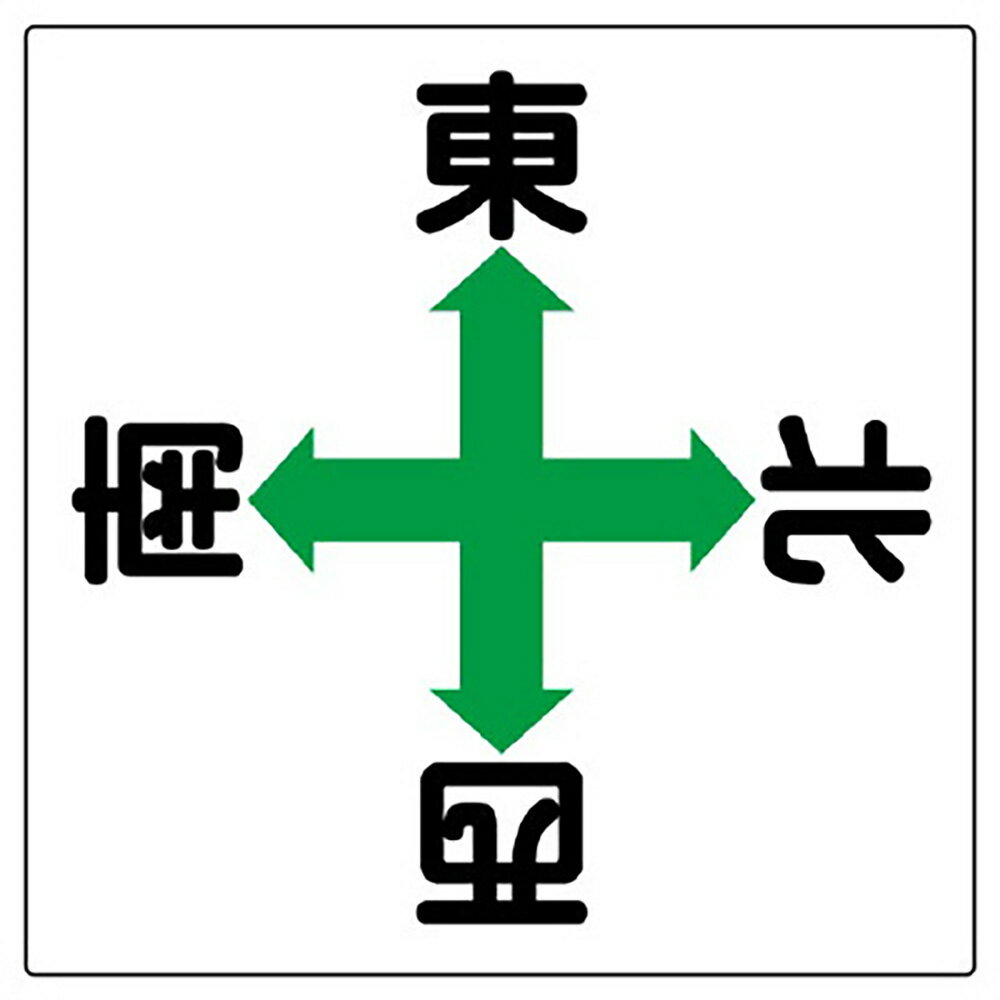Rakuten - ユニット(UNIT)【327-14】東西南北標識