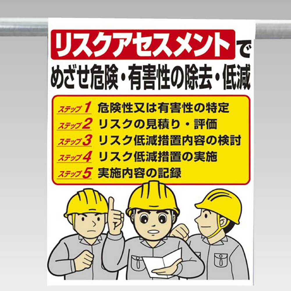 樂天商城 - ユニット(UNIT)【340-36A】ワンタッチ標識リスクアセスメント