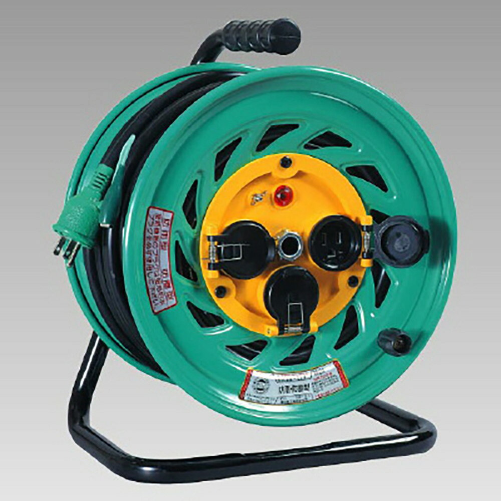 【定　格】100V・15A【電　線】VCT　30m（アース付）【重　量】8.2kg※代金引換不可（クレジット支払い、銀行振込OK）。※送料、納期は数量により変わる場合がございます。　詳細はメールにてお送りします。ユニット(UNIT)【387-31A】防雨型ドラム　NW−E33