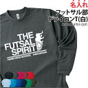 ドライロンT 長袖Tシャツ ロンT フットサル クラブ 部活 サークル チーム ユニフォーム トレーニングウェア 練習着 応援着 移動着 ドライ 速乾 吸収 薄手 メッシュ UVカット ポリエステル100% 引退 卒部 プレゼント 名入れ チーム名 CUTDLTB-FTS1