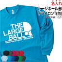 ドライロンT 長袖Tシャツ ロンT ラージボール 卓球 クラブ 部活 サークル チーム ユニフォーム トレーニングウェア 練習着 応援着 移動着 ドライ 速乾 吸収 薄手 メッシュ UVカット ポリエステル100% 引退 卒部 入学 プレゼント 名入れ チーム名 CUTDLTB-LB1