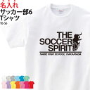 Tシャツ サッカー 半袖 トレーニングウェア 練習着 部活着 クラブ 部活 サークル チーム 入部 卒部 オリジナル 名入れ 無料 英字 おしゃれ ギフト プレゼント TB-S6