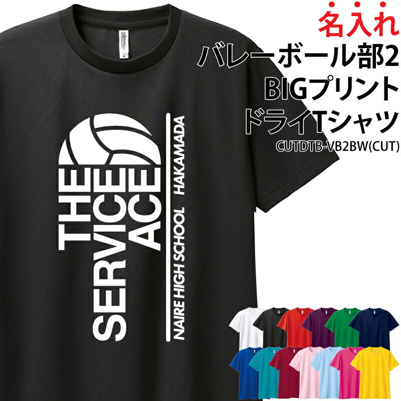 ドライTシャツ Tシャツ バレーボール バレー クラブ 部活 サークル チーム ユニフォーム トレーニングウェア 練習着 移動着 ドライ 速乾 吸収 薄手 メッシュ UVカット ポリエステル100% ブルー グレー ブラック レッド グリーン CUTDTB-VB2BW BLACK FRIDAY