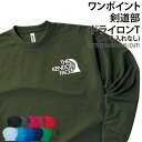 ドライロンT 剣道 剣道部 Tシャツ 長袖 背番号 ワンポイント 長袖Tシャツ ロンT tシャツ クラブ 部活 サークル チーム 練習着 トレーニングウェア 入学 卒業 入部 卒部 記念品 ドライ 速乾 吸収 薄手 メッシュ UVカット ポリエステル おそろい CUTDLTB-KN1NNS