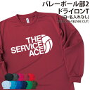 ドライロンT バレーボール Tシャツ 長袖 背番号 長袖Tシャツ ロンT tシャツ クラブ 部活 サークル チーム 練習着 トレーニングウェア 入学 卒業 入部...