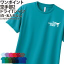 ドライTシャツ 空手 空手部 Tシャツ 半袖 背番号 ワンポイント tシャツ クラブ 部活 サークル チーム トレーニングウェア 練習着 入学 卒業 入部 卒部 記念品 ドライ 速乾 吸収 薄手 メッシュ UVカット ポリエステル CUTDTB-K2NNS