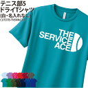 ドライTシャツ テニス テニス部 Tシャツ 半袖 クラブ 部活 サークル チーム 練習着 トレーニングウェア 入学 卒業 入部 卒部 記念品 プレゼント ドライ...
