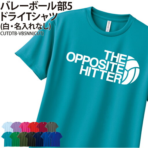 ドライTシャツ バレー バレー部 Tシャツ 半袖 クラブ 部活 サークル チーム 練習着 トレーニングウェア 卒団 入学 卒業 入部 卒部 記念 記念品 プレゼント オポジット お揃い ドライ 速乾 吸収 薄手 メッシュ UVカット ポリエステル CUTDTB-VB5NN ドライTシャツ バレー バレー部 Tシャツ 半袖 クラブ 部活 サークル チーム 練習着 トレーニングウェア 卒団 入学 卒業 入部 卒部 記念 記念品 プレゼント オポジット お揃い ドライ 速乾 吸収 薄手 メッシュ UVカット ポリエステル CUTDTB-VB5NN