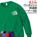 トレーナー 剣道 剣道部 長袖 ワンポイント スウェット メンズ レディース キッズ オリジナル 部活 クラブ サークル トレーニングウェア 練習着 ライトトレーナー 綿100% 裏パイル ギフト プレゼント ユニフォーム チーム 名入れ CUTSW-KN1S