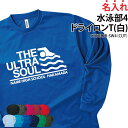 ドライロンT 長袖 背番号 Tシャツ ロンT 水泳 スイミング クラブ 部活 サークル チーム ユニフォーム トレーニングウェア 練習着 ドライ 速乾 UVカット ポリエステル 卒業 入部 卒部 プレゼント 名入れ CUTDLTB-SW4