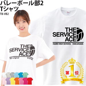 【500円最大offクーポン!マラソン限定】【楽天ランキング堂々の1位受賞】Tシャツ バレー バレーボール 名入れ チーム名 無料 卒業記念 入学 卒部 引退 お祝い プレゼント 応援 グッズ クラブ 部活 チーム ユニフォーム 白 オリジナル 名入れ 英字 おしゃれ TB-VB