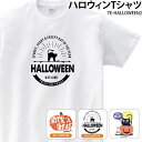 Tシャツ ハロウィン 仮装 子ども キッズ 小学生 オレンジ Halloween かぼちゃ 猫 プレゼント ギフト オリジナル 名入れ無料 名入れ ロゴ かわいい TE-Hallowe