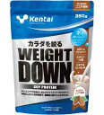 ウェイトダウン ソイプロテイン ココア風味 350g 【Kentai(ケンタイ)】