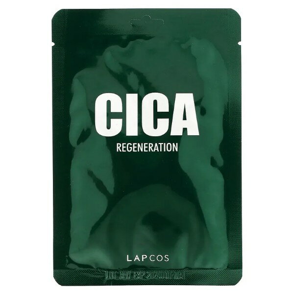 在庫限り！【ポスト投函送料無料】ラプコス デイリースキンマスク シカ（5枚セット）【LAPCOS】【CICA REGENERATION】のサムネイル