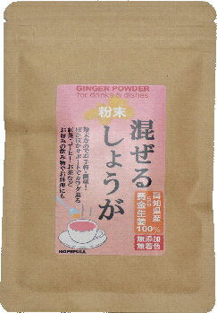 【メール便送料無料】ホープフル（HOPEFULL） 混ぜる粉末しょうが 24g【同梱代引き不可】