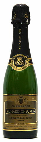 【リシャール・シュルラン】ブリュット(カルト・ドール)[NV](スパークリングワイン)375mlハーフボトル シャンパーニュ RICHARD CHEURLIN BRUT a CELLES SUR OURGE