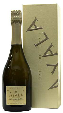 【アヤラ】ブリュット・キュヴェ・ペルル・ダヤラ[2002](スパークリングワイン)正規品 箱付き 750ml シャンパーニュ AYALA BRUT CUVEE PERLE D'AYALA