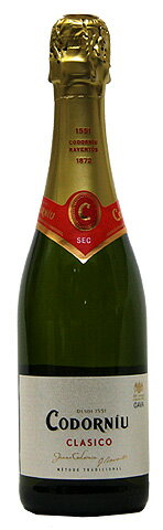 【コドーニュ】クラシコ・セコ[NV](スパークリングワイン)375ml ハーフボトル スペイン カヴァ CODORNIU CLASICO SEC CAVA