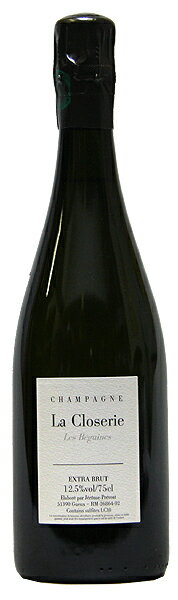 Jerome Prevost La Closerie Les Beguines Extra Brut / ジェローム