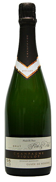 【ピオロ】ブリュット・キュヴェ・レゼルヴ[NV](スパークリングワイン)750ml シャンパーニュ PIOLLOT PERE & FILS BRUT RESERVE