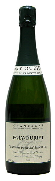 【エグリ・ウーリエ】ブリュット・レ・ヴィーニュ・ド・ヴリニー・1er[NV](スパークリングワイン)750ml シャンパーニュ EGLY OURIET BRUT LES VIGNES DE VRIGNY PREMIER CRU