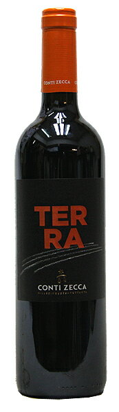 【コンティ・ゼッカ】テッラ・アリアニコ・デル・サレント[2011](赤ワイン)750ml イタリア サレント CONTI ZECCA TERRA