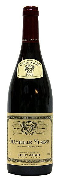 【ルイ・ジャド】シャンボール・ミュジニー[2008](赤ワイン)750ml ブルゴーニュ LOUIS JADOT CHAMBOLLE MUSIGNY