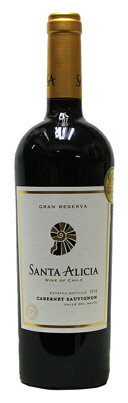 ボディ ライト フル 味わい 辛口 甘口 タイプ 果実味 渋味 SANTA ALICIA CABERNET SAUVIGNON MAIPO VALLEY GRAN RESERVA de LOS ANDES 生産国 　チリ 容量 　750ml 生産地 　マイポ・ヴァレー ヴィンテージ 　2020/2021年 種類 　スティルワイン アルコール度数 　14％ サンタアリシアの最も古い平均樹齢50年の葡萄から造られます。 収穫は全て手摘みで1haあたり6,000kg以下。 フレンチオークとアメリカンオークの小樽（フレンチオークは、新樽と古樽を50％ずつ）を使用し、新樽の場合は5ヵ月、古樽は8ヵ月樽熟成を行い、瓶詰め後10-24ヵ月間熟成されます。 生産量はサンタアリシア全体の僅か5％の厳選されたワインです。 プルーン、チョコレート、樽のトースト香の中にほのかなミントのニュアンスも。リッチな果実味と心地よいタンニンがあいまって非常に調和のとれた味わい。 ジャパン・ワイン・チャレンジ2010　銀賞受賞　（2007） ワイン＆スピリッツ・コンペティション2007 「チリアンワイン・プロデューサー・オブ・ザ・イヤー」受賞 ムンドゥス・ヴィニ2016 金賞受賞（2014年ヴィンテージ） ぶどう品種 (セパージュ) カベルネ・ソーヴィニヨン100％