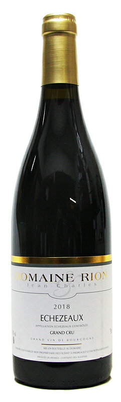 【ジャン・シャルル・リオン】エシェゾー・グラン・クリュ[2018](赤ワイン)[750ml][フランス][ブルゴーニュ][特級畑][ミディアムボディ][辛口][リオン]