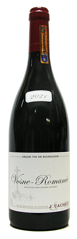 【ジャック・カシュ】ヴォーヌ・ロマネ[2021](赤ワイン)[750ml][フランス][ブルゴーニュ][ミディアムボディ][辛口]