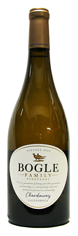 【ボーグル・ファミリー】シャルドネ[2023]（白ワイン）[750ml][アメリカ][カリフォルニア][フルボディ][辛口]