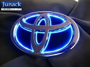 Junack ジュナック LEDトランスエンブレム スリムライン カラー:ブルーヴェルファイアHYBRID ATH20W 年式2011.11- [フロント用] 1